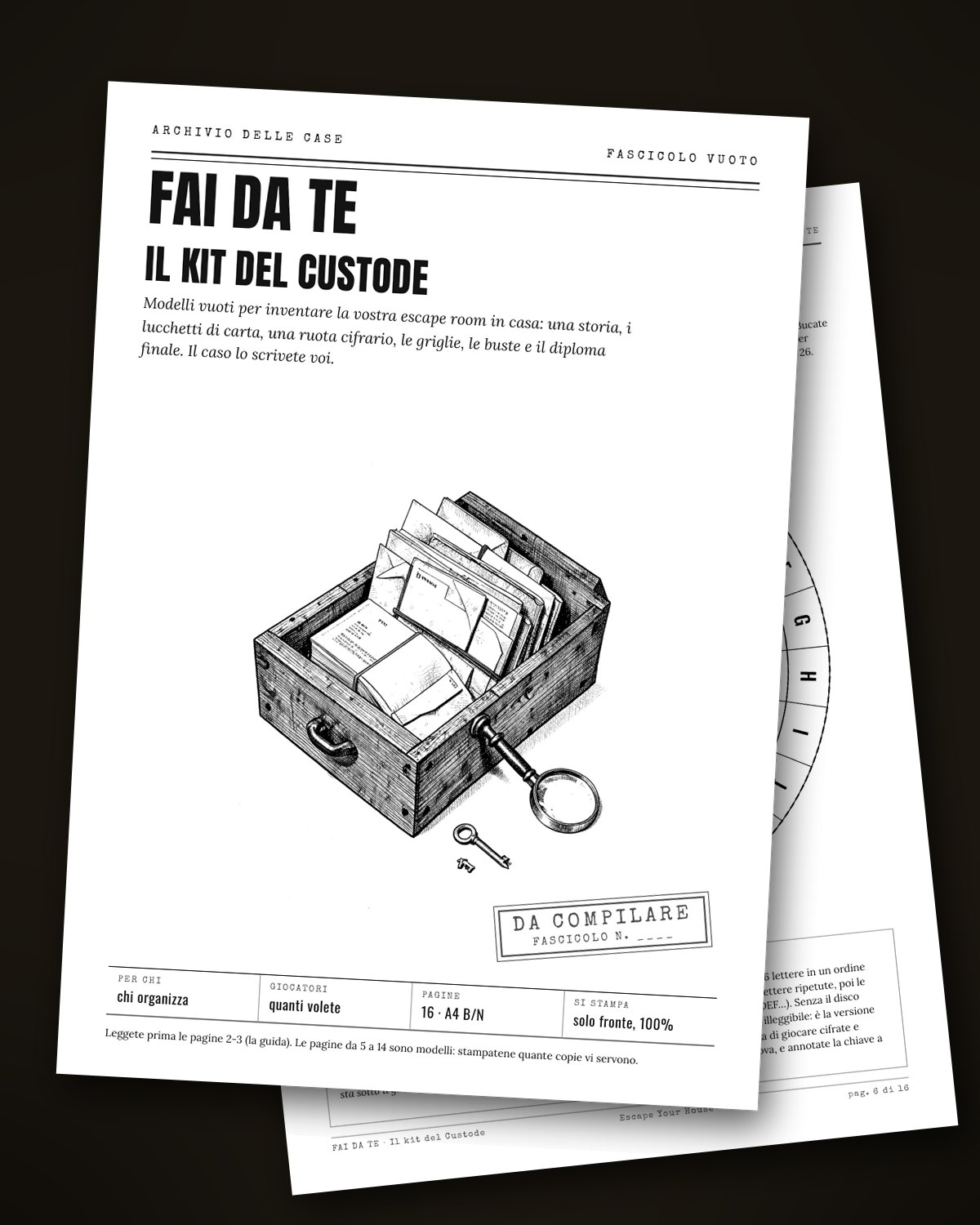 Anteprima della prima pagina del kit